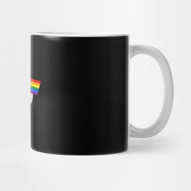 Rainbow LGBTQIA MD Coffee Mug by ttyaythings